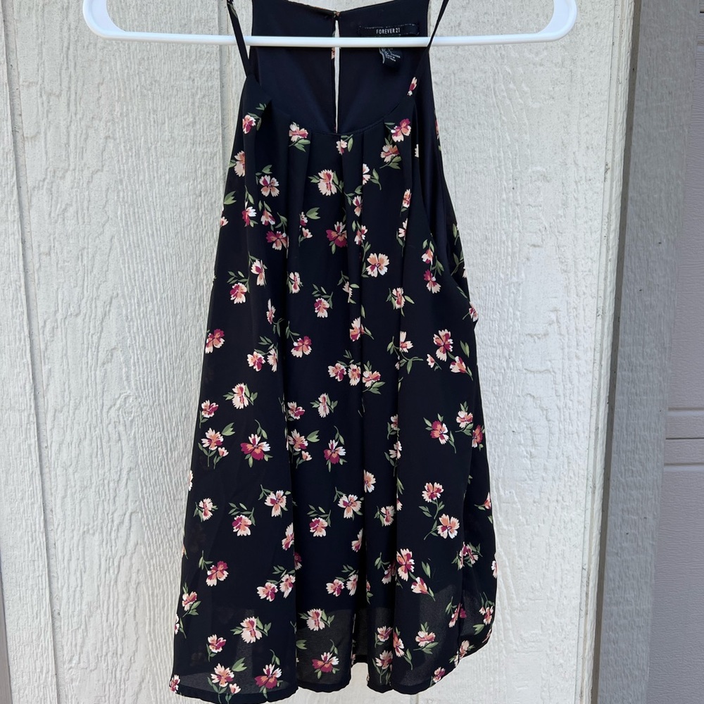 Floral tank blouse